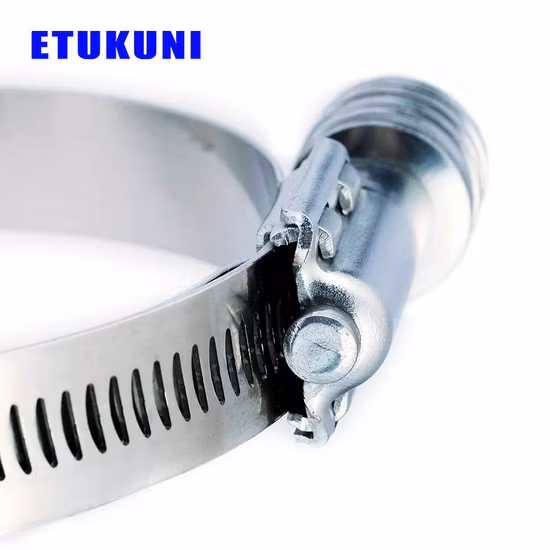 12.7mm Good Quality European Style Big American Type Hose Clamp Hydraulic System