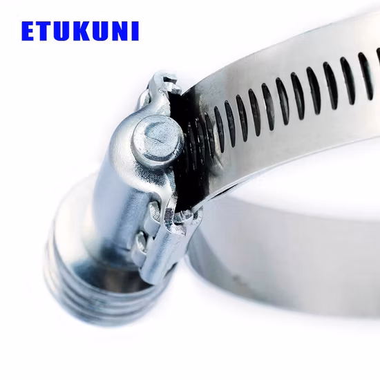 14.2mm Good Quality European Style Big American Type Hose Clamp Hydraulic System