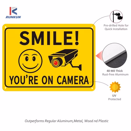 Señal de advertencia de tráfico de diseño personalizado Señal de tráfico por delante de obras en carretera