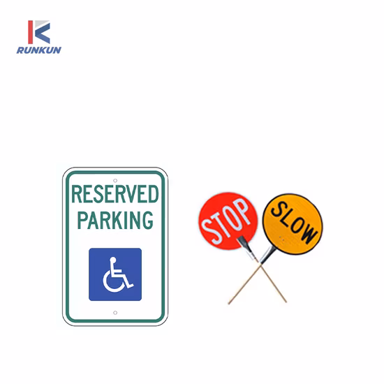 Customized Design Traffic Warning Sign Road Work Ahead Road Sign